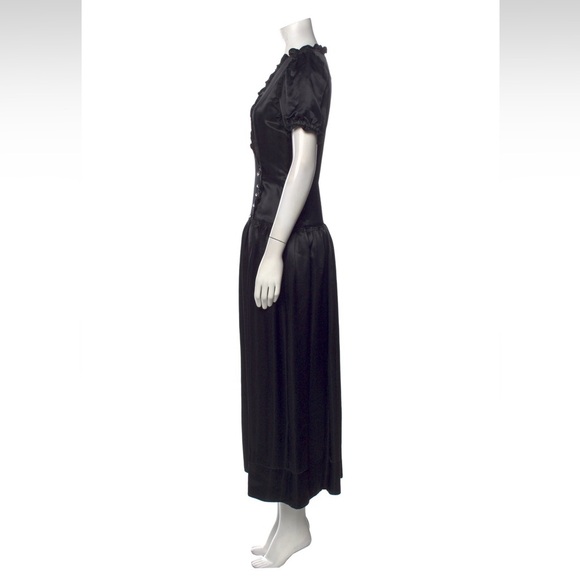 JILL STUART V-Neck Long Dress Size 4 - Picture 3 of 6